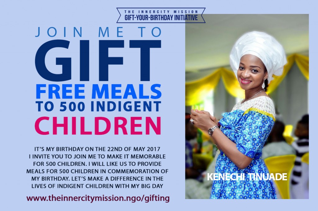 JOIN ME TO SPONSOR FREE MEALS FOR 500 CHILDREN