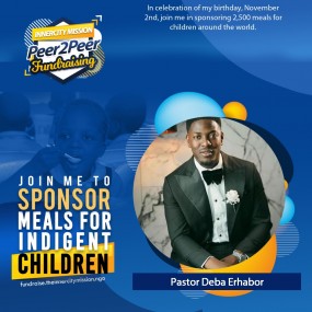 JOIN ME TO FEED 2500 CHILDREN 