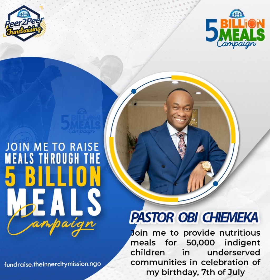 JOIN ME TO FEED 50,000 CHILDREN LIVING IN HUNGER