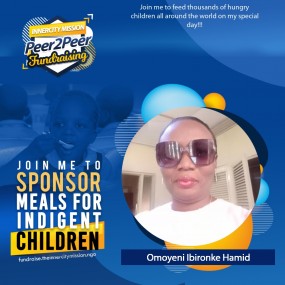 LET'S FEED HUNGRY CHILDREN AROUND THE WORLD ON MY SPECIAL DAY!