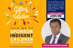 Join me to sponsor free meals for 200 indigent  children in Badagry, Lagos State
