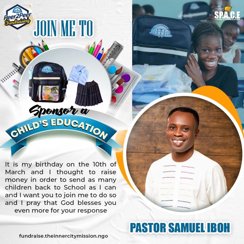 JOIN ME TO SPONSOR EDUCATION FOR CHILDRENIN NEED 