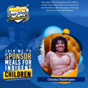 JOIN ME TO PROVIDE MEALS FOR 1000 INDIGENT CHILDREN